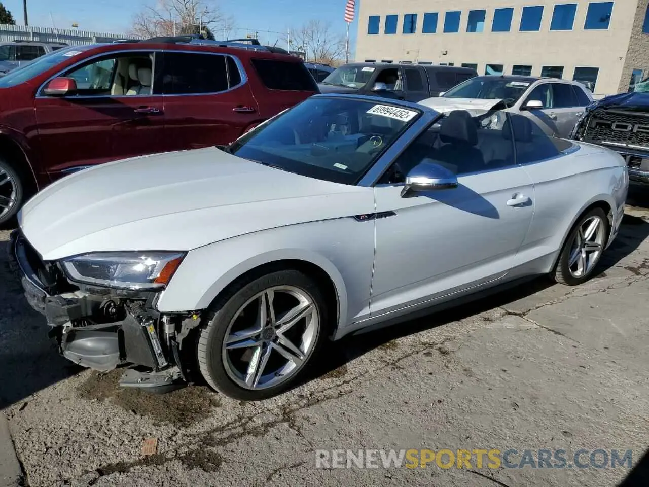 1 Photograph of a damaged car WAUY4GF54KN010195 AUDI S5/RS5 2019
