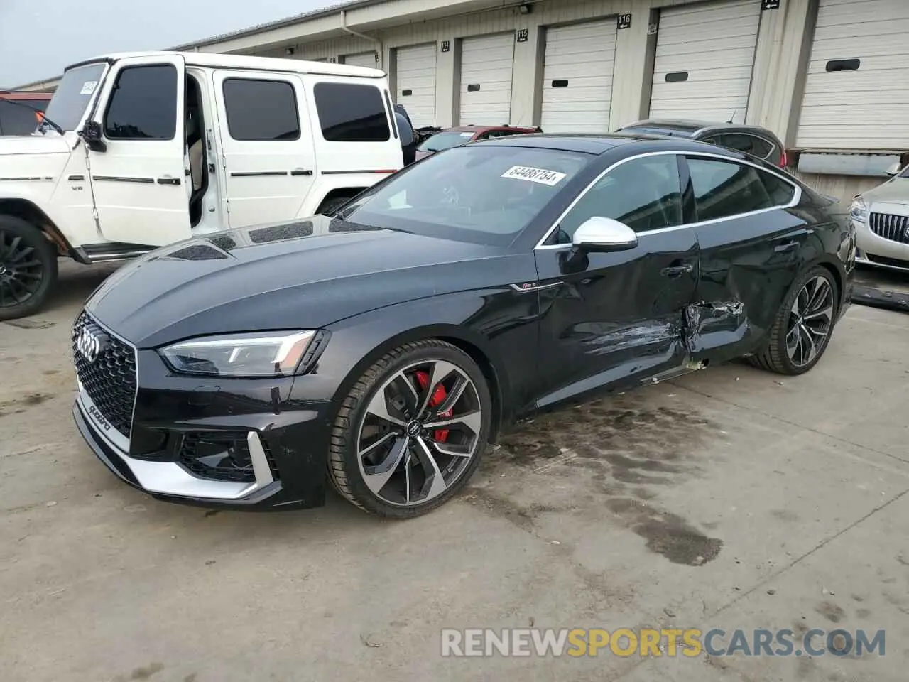 1 Photograph of a damaged car WUABWCF56KA907802 AUDI S5/RS5 2019