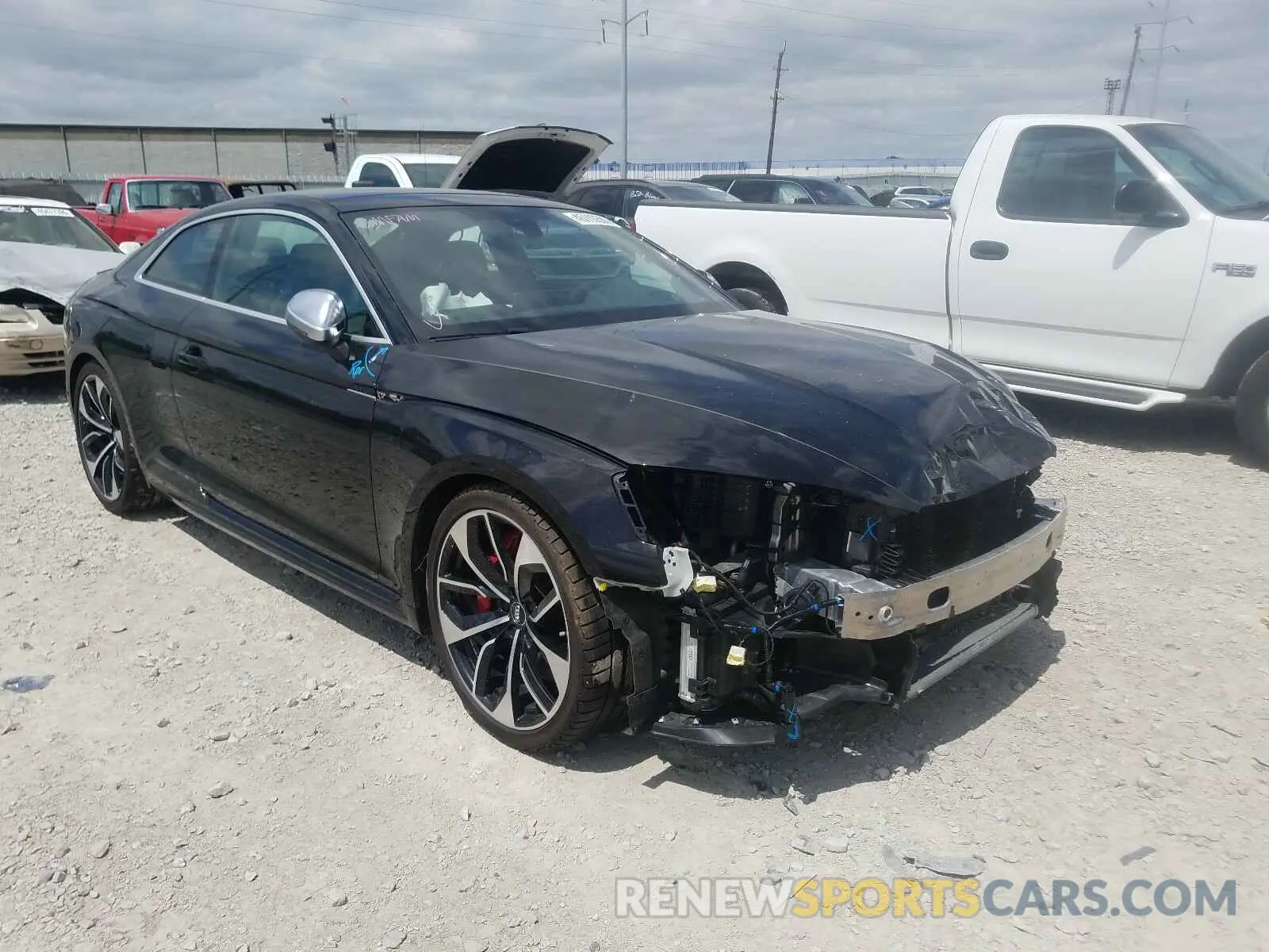 1 Photograph of a damaged car WUAPWAF56KA907745 AUDI S5/RS5 2019