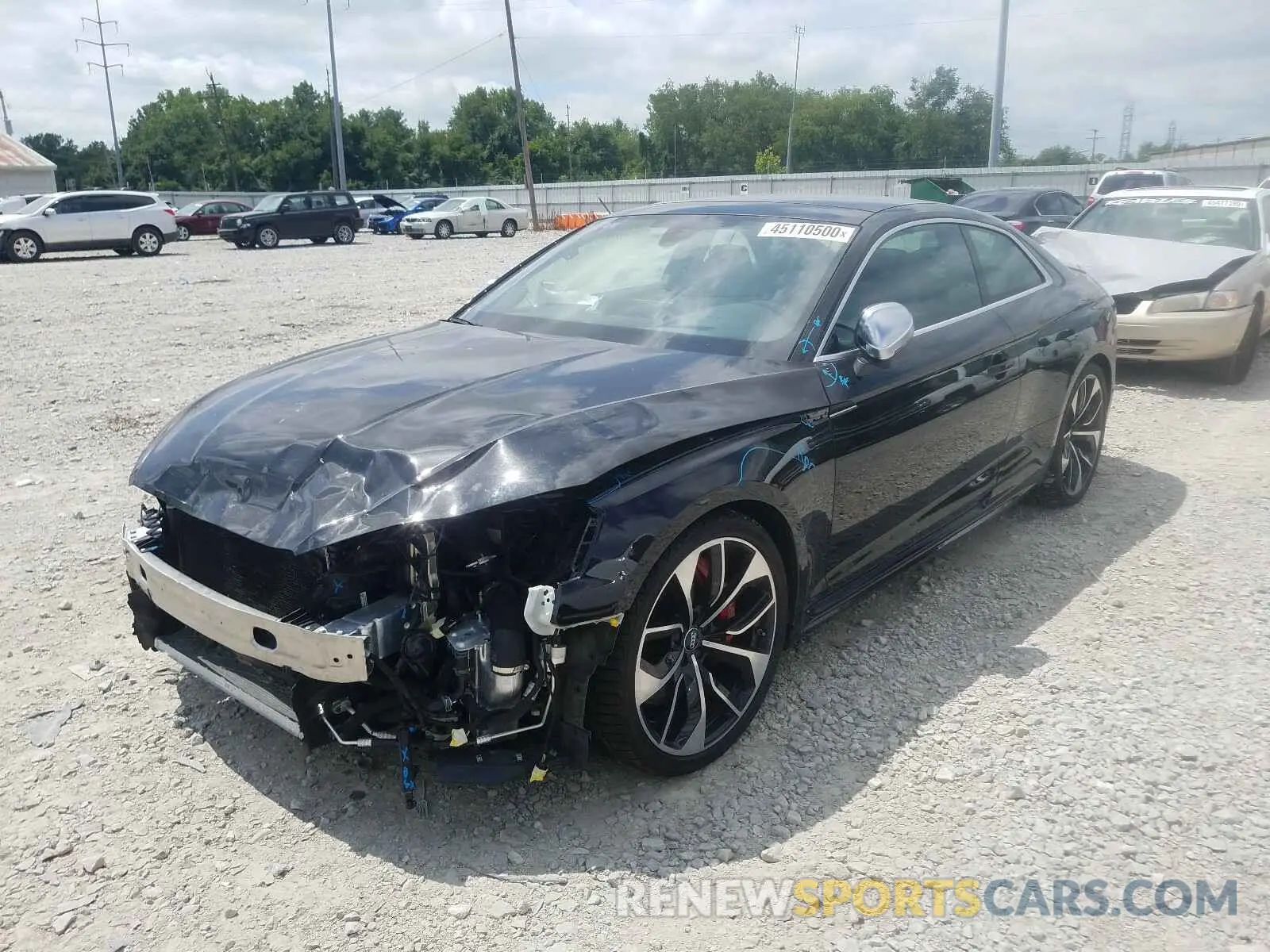 2 Photograph of a damaged car WUAPWAF56KA907745 AUDI S5/RS5 2019
