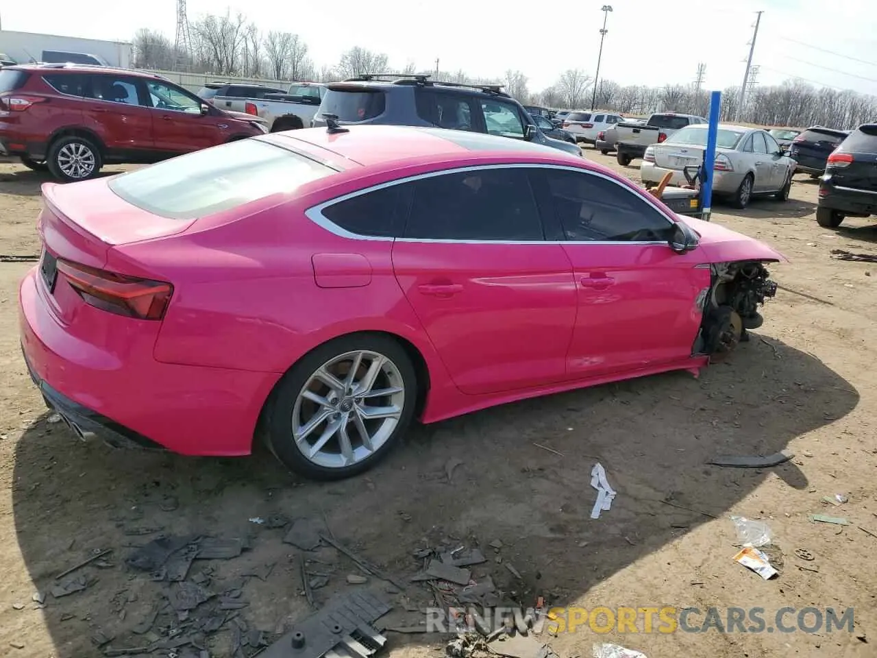 3 Photograph of a damaged car WAUA4CF58MA004260 AUDI S5/RS5 2021