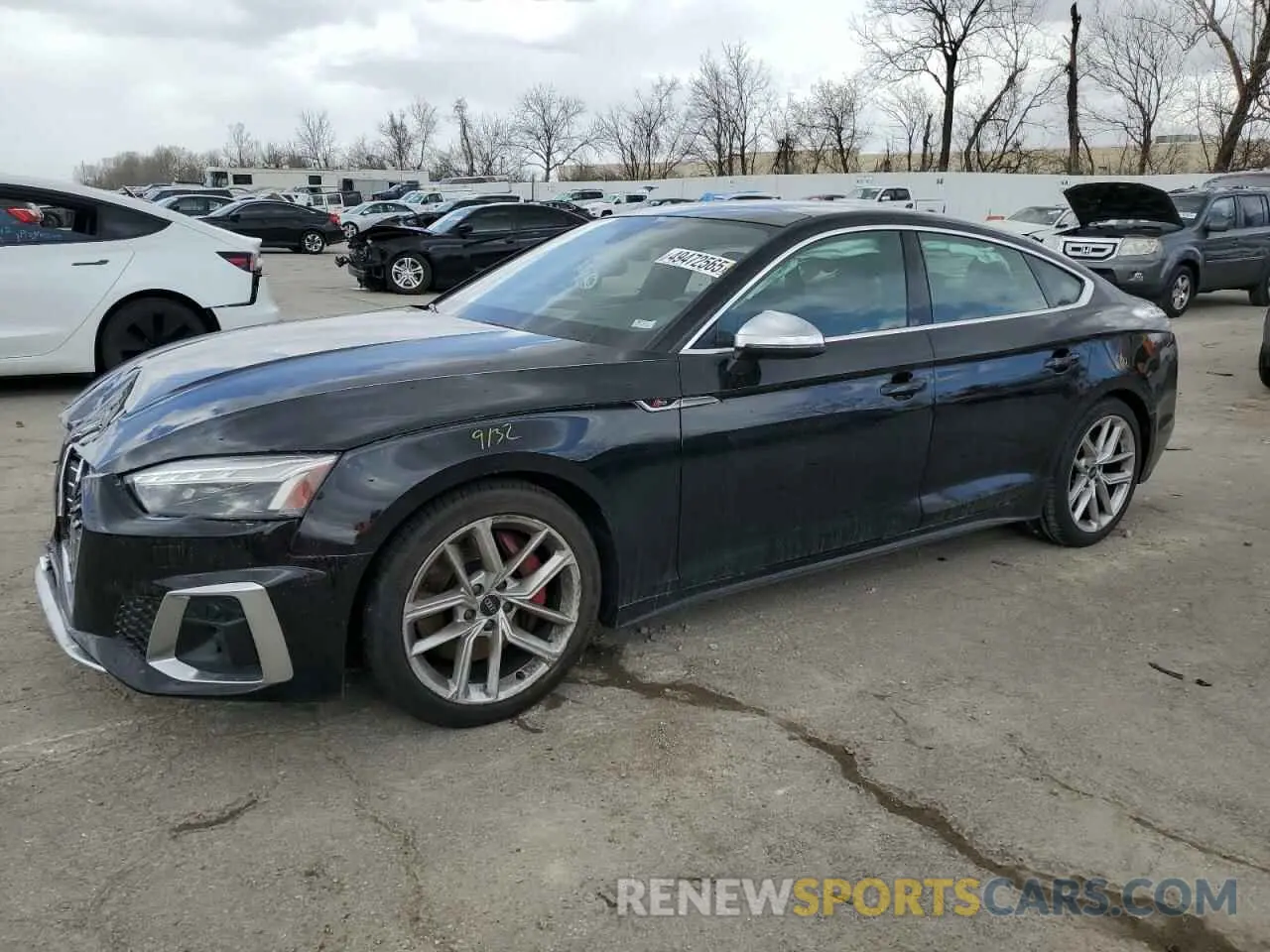 1 Фотография поврежденного автомобиля WAUB4CF51MA042739 AUDI S5/RS5 2021