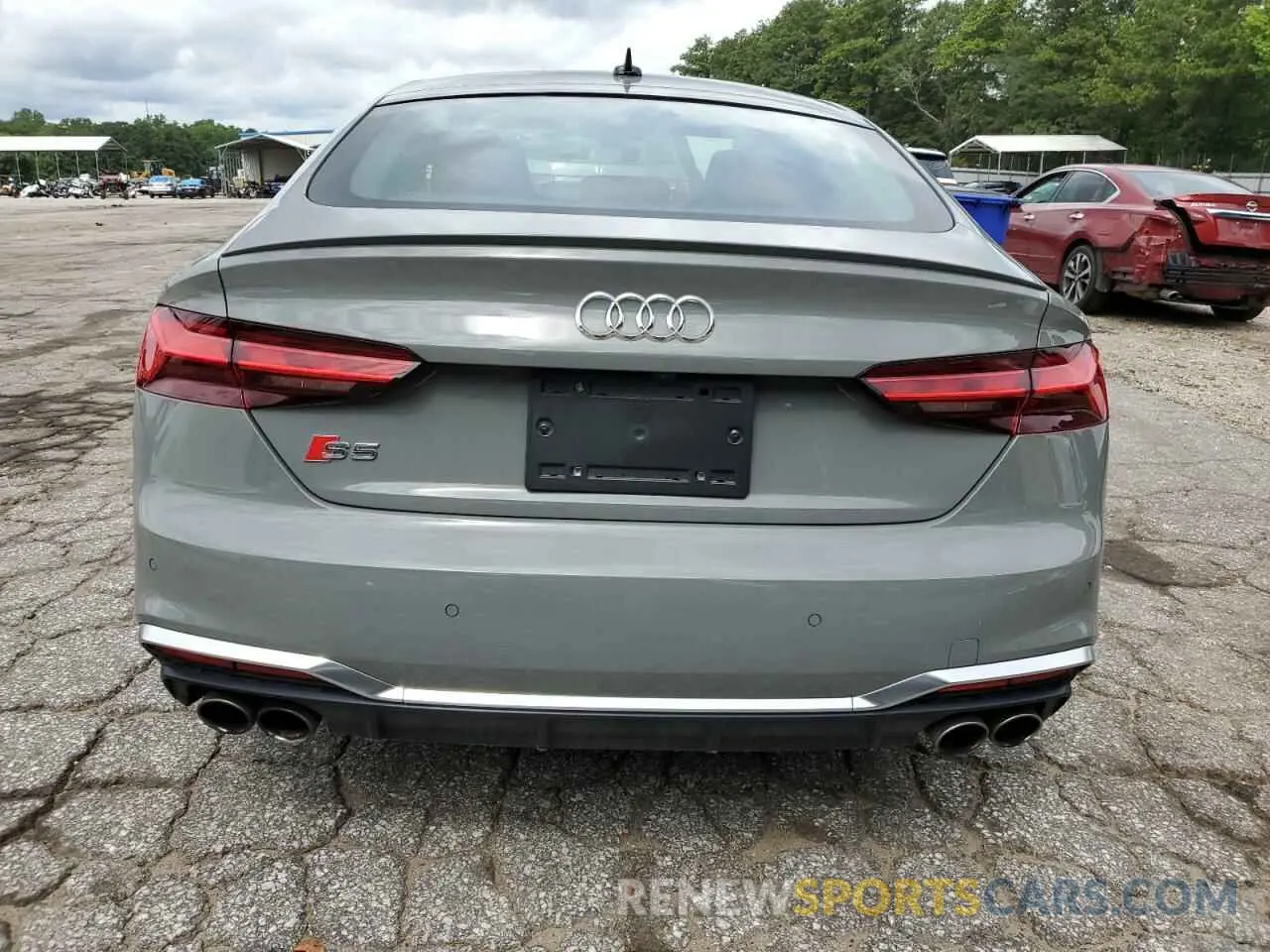 6 Фотография поврежденного автомобиля WAUC4CF50MA051470 AUDI S5/RS5 2021
