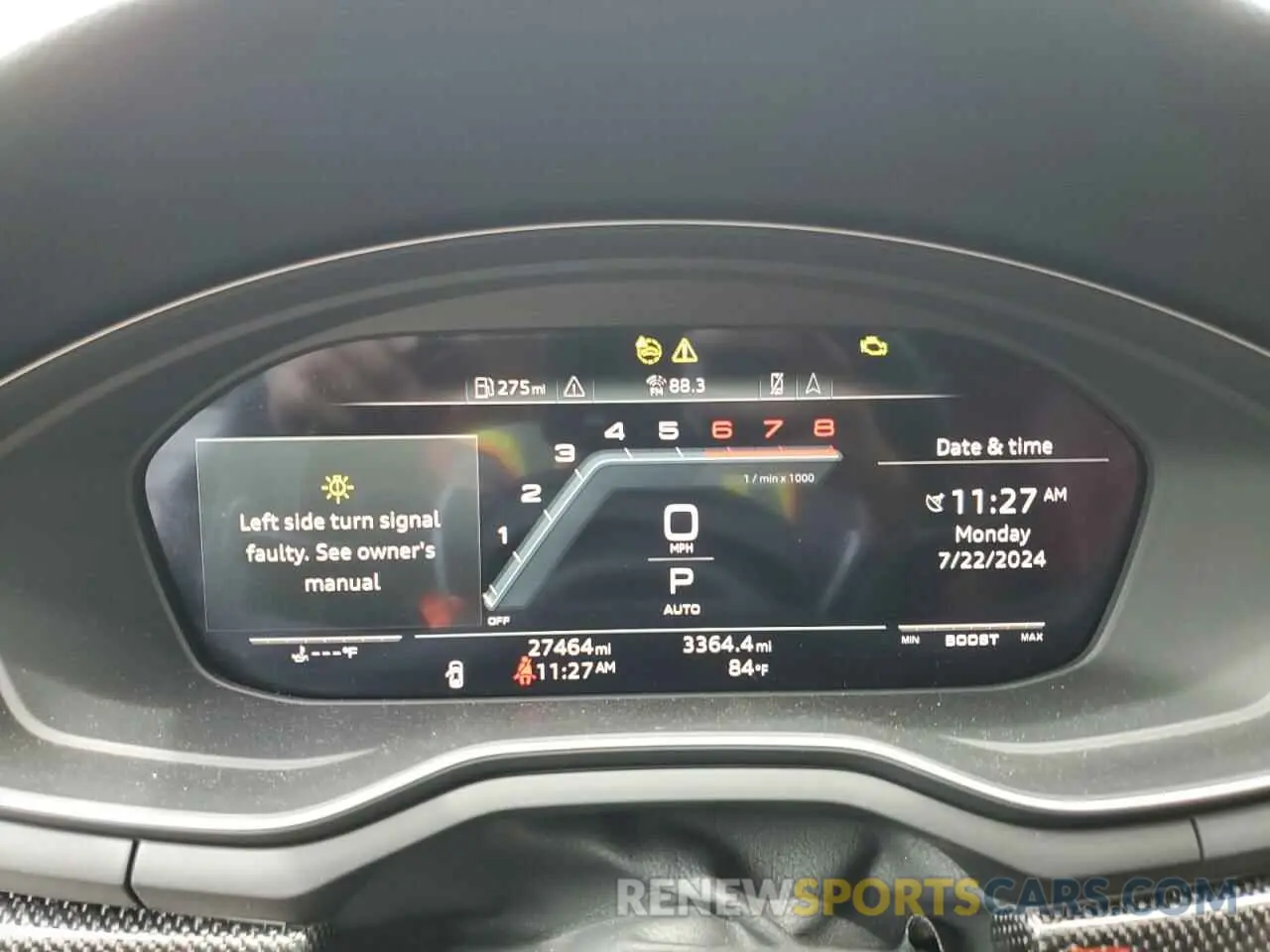 9 Фотография поврежденного автомобиля WAUC4CF50MA051470 AUDI S5/RS5 2021