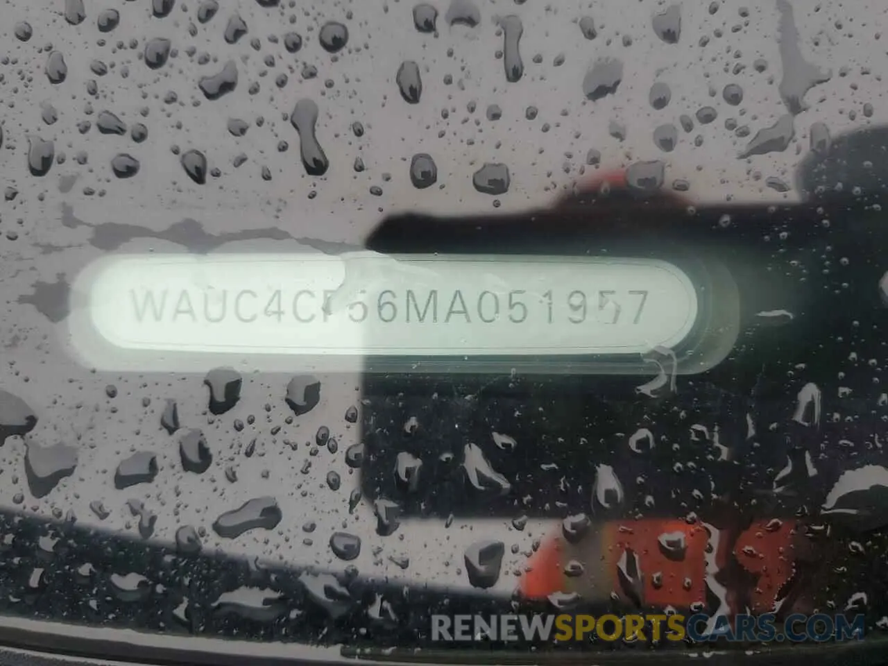 14 Photograph of a damaged car WAUC4CF56MA051957 AUDI S5/RS5 2021