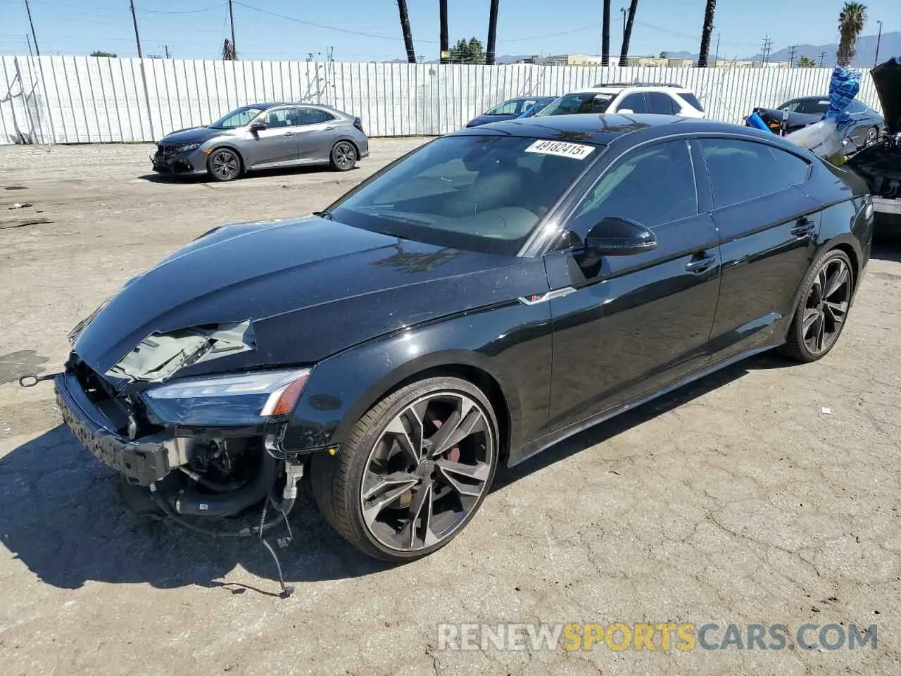 1 Photograph of a damaged car WAUC4CF58MA005367 AUDI S5/RS5 2021