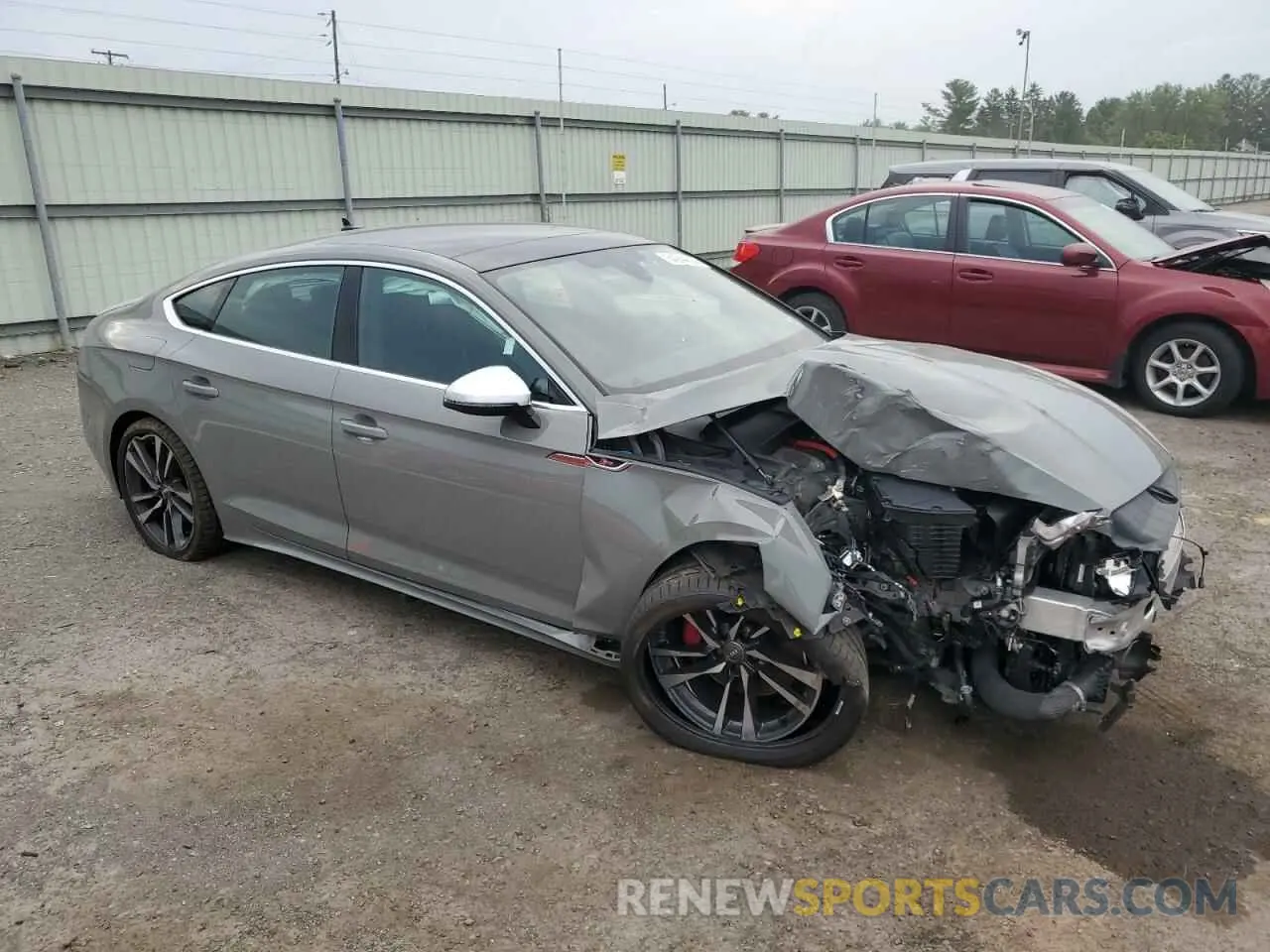 4 Photograph of a damaged car WAUC4CF59MA002896 AUDI S5/RS5 2021