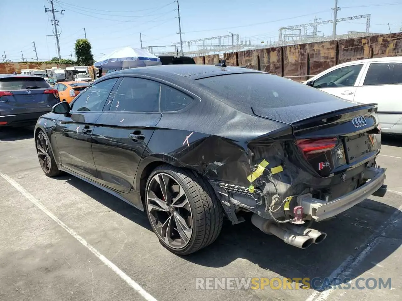 2 Photograph of a damaged car WAUC4CF5XMA022428 AUDI S5/RS5 2021