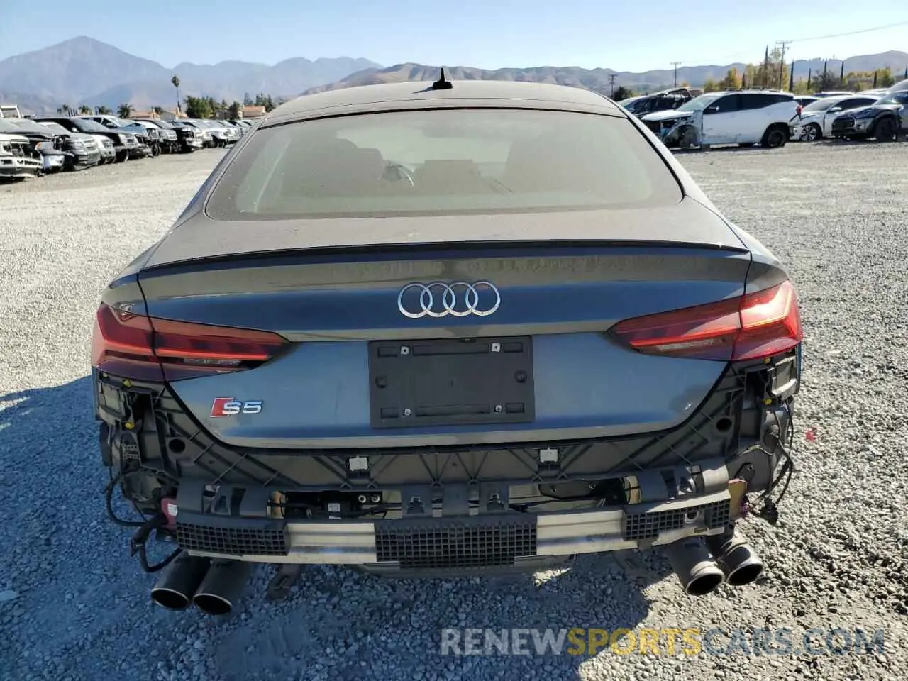 6 Photograph of a damaged car WAUC4CF5XMA022624 AUDI S5/RS5 2021