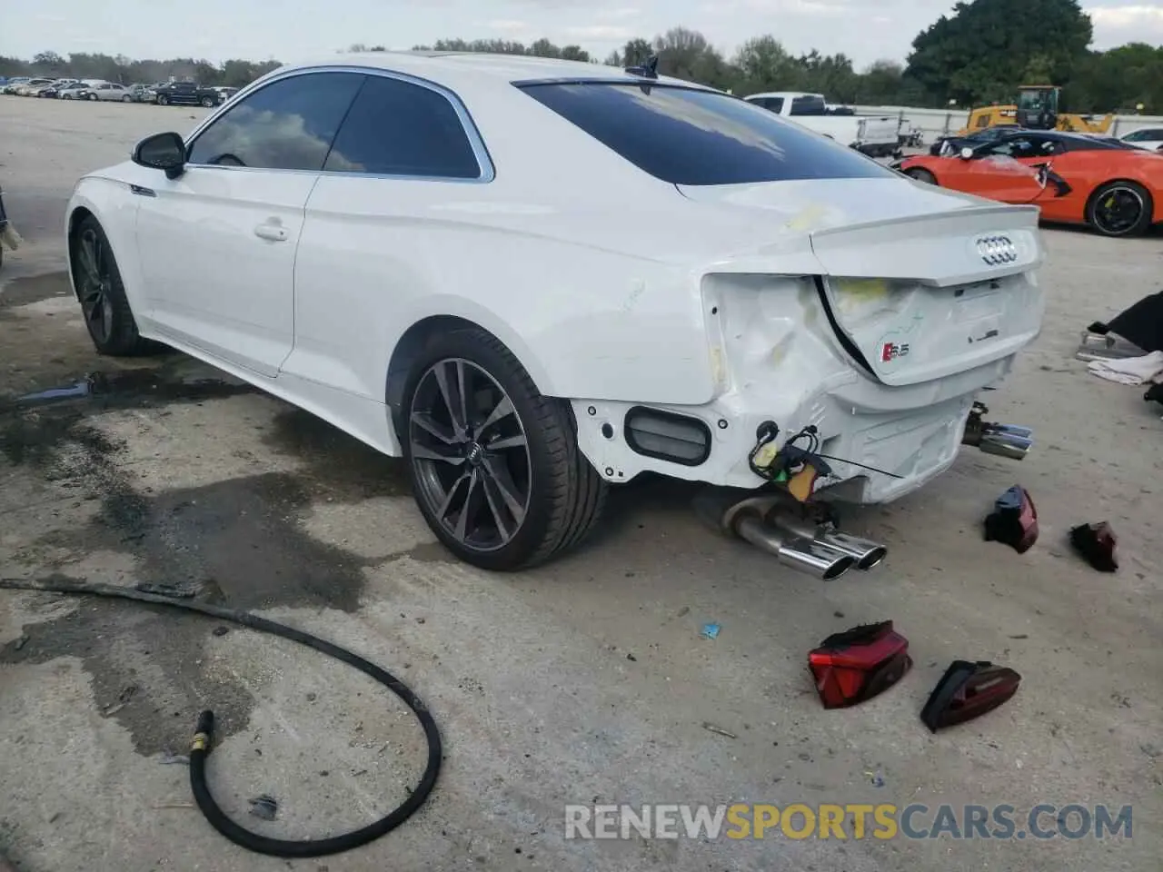 3 Photograph of a damaged car WAUN4AF58MA005849 AUDI S5/RS5 2021