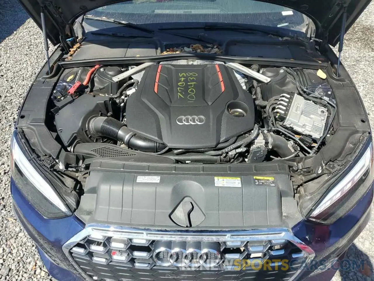 11 Фотография поврежденного автомобиля WAUP4AF52MA046180 AUDI S5/RS5 2021
