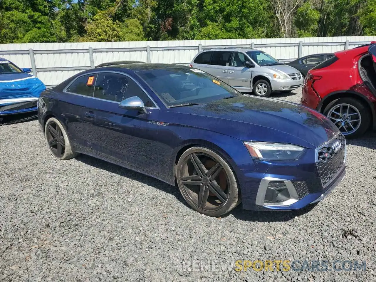 4 Фотография поврежденного автомобиля WAUP4AF52MA046180 AUDI S5/RS5 2021