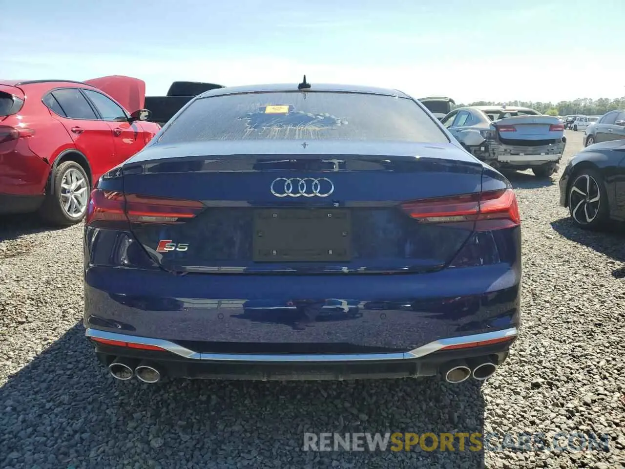 6 Фотография поврежденного автомобиля WAUP4AF52MA046180 AUDI S5/RS5 2021