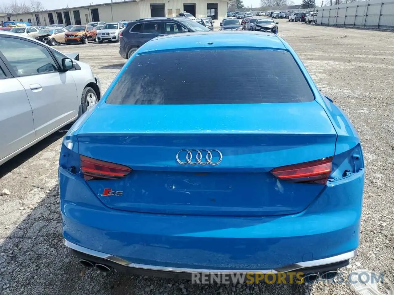 10 Фотография поврежденного автомобиля WAUP4AF58MA009344 AUDI S5/RS5 2021