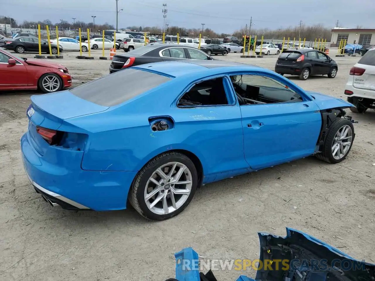 3 Фотография поврежденного автомобиля WAUP4AF58MA009344 AUDI S5/RS5 2021