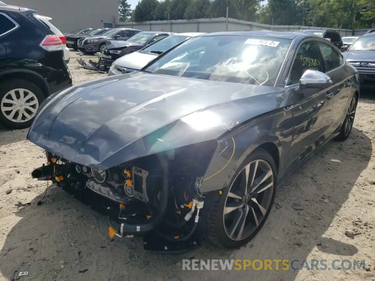 2 Photograph of a damaged car WAUA4CF50NA026383 AUDI S5/RS5 2022