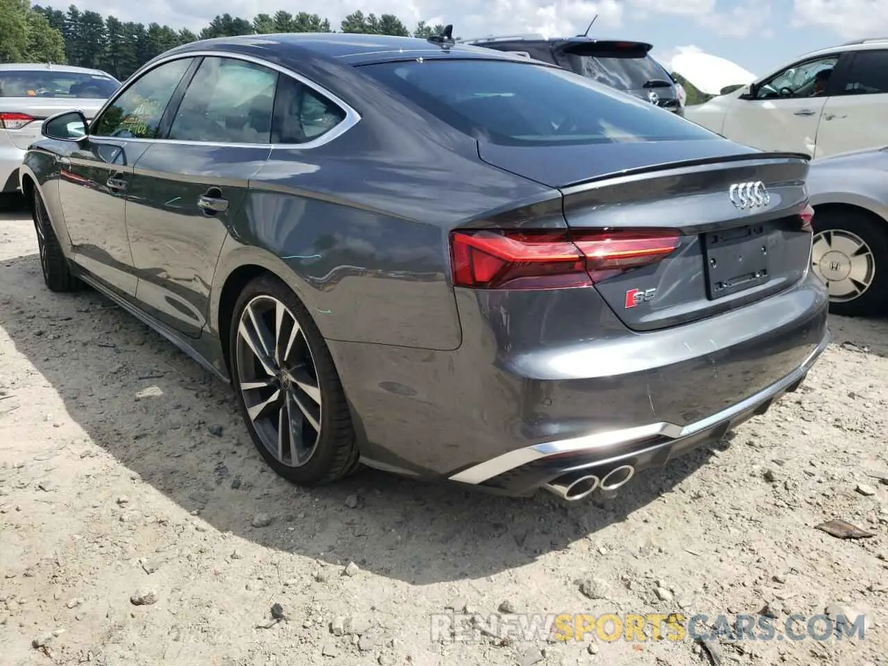 3 Photograph of a damaged car WAUA4CF50NA026383 AUDI S5/RS5 2022
