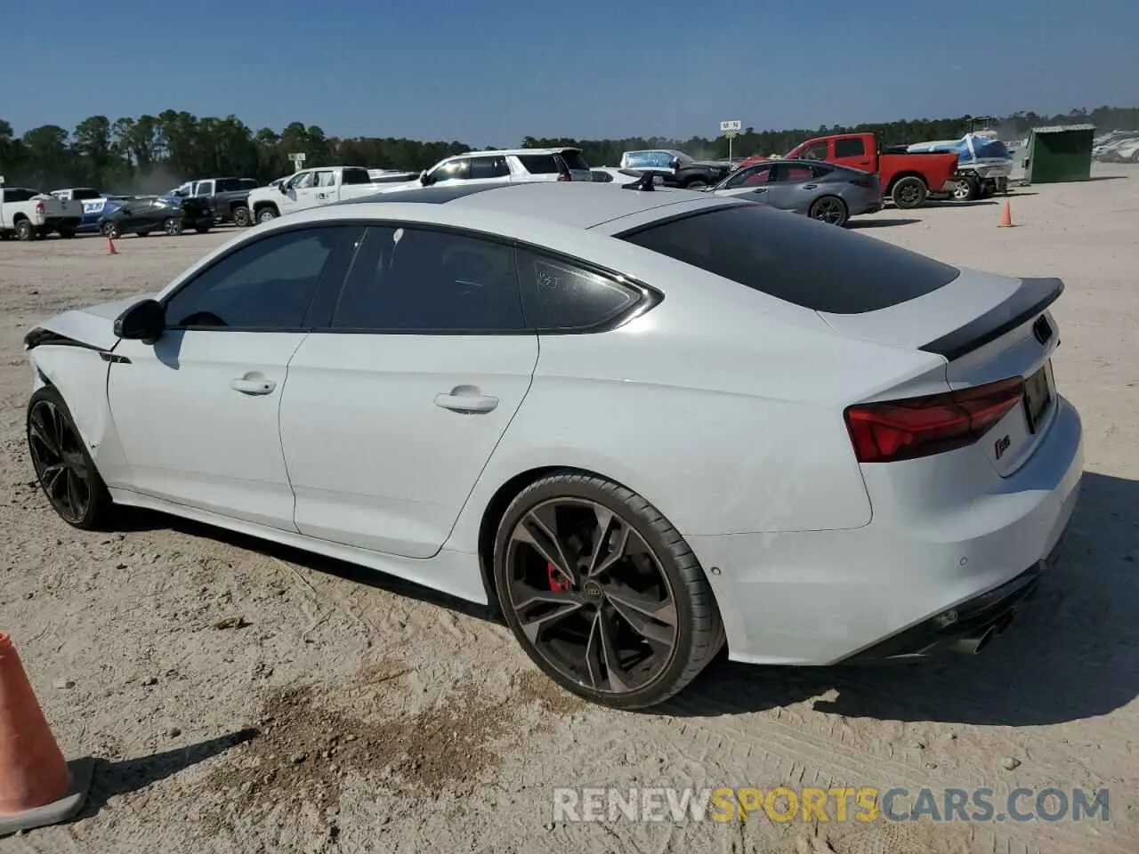 2 Photograph of a damaged car WAUB4CF55NA004481 AUDI S5/RS5 2022