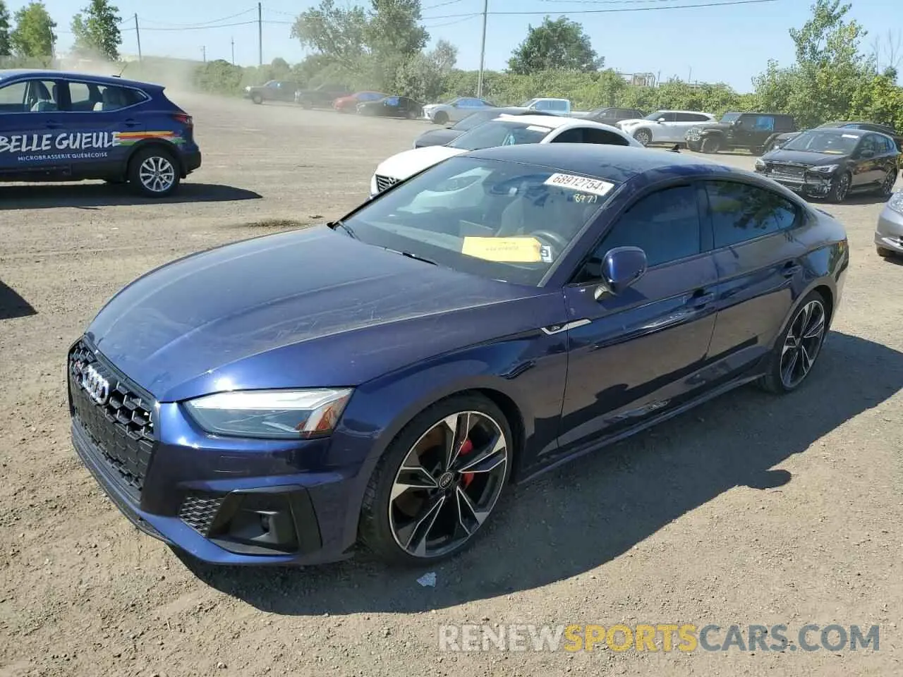 1 Photograph of a damaged car WAUB4CF5XNA004184 AUDI S5/RS5 2022
