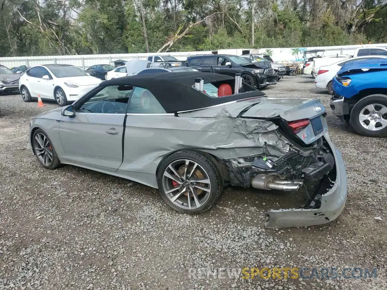 2 Фотография поврежденного автомобиля WAUW4GF58NN001382 AUDI S5/RS5 2022