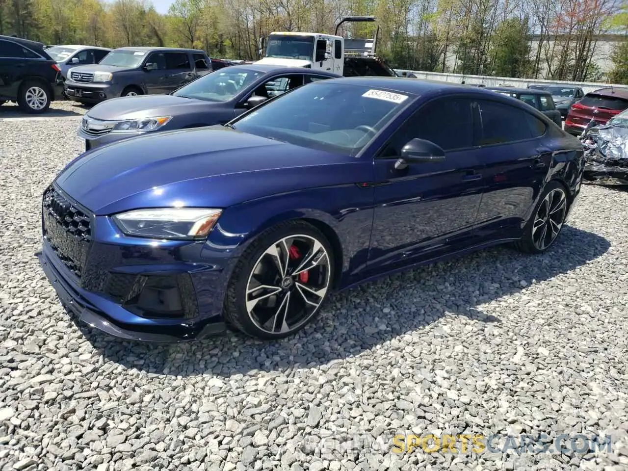 1 Фотография поврежденного автомобиля WAUB4CF53PA032282 AUDI S5/RS5 2023