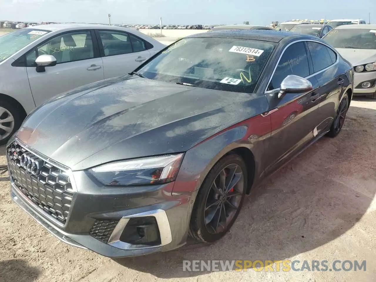 1 Photograph of a damaged car WAUB4DF5XPA052289 AUDI S5/RS5 2023