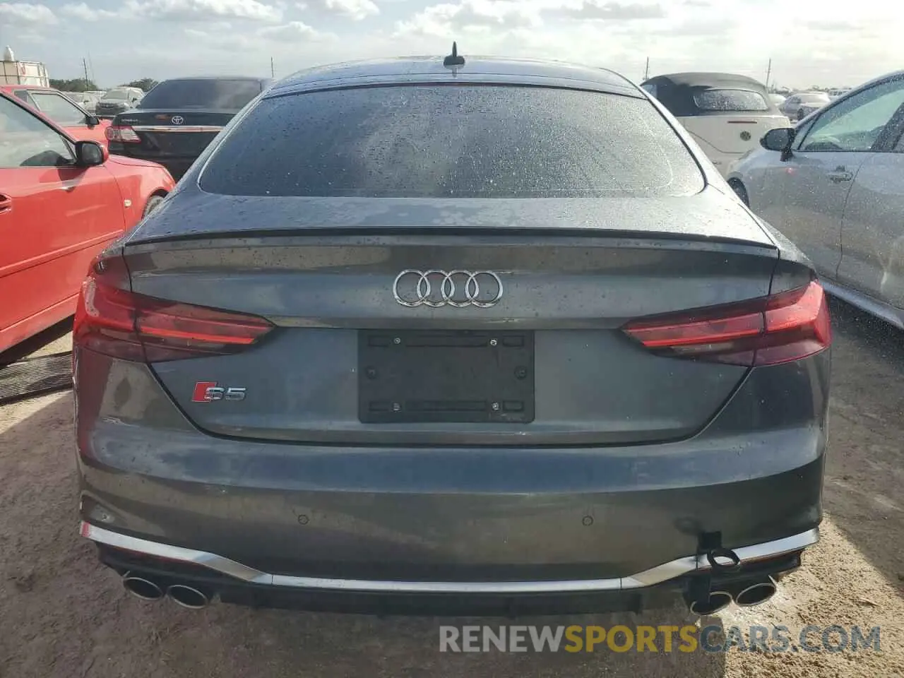 6 Photograph of a damaged car WAUB4DF5XPA052289 AUDI S5/RS5 2023
