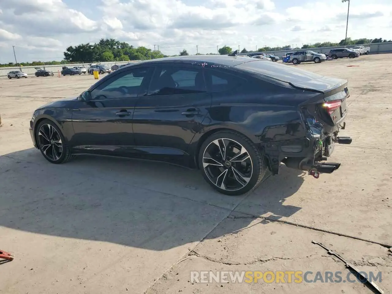 2 Photograph of a damaged car WAUC4CF55PA010885 AUDI S5/RS5 2023