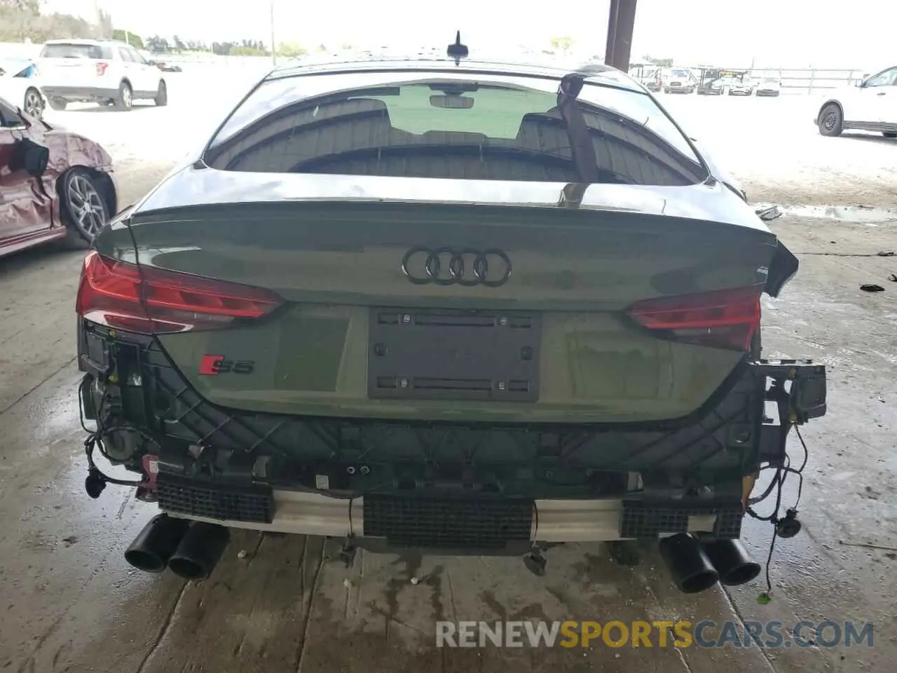 6 Фотография поврежденного автомобиля WAUC4CF58PA066111 AUDI S5/RS5 2023