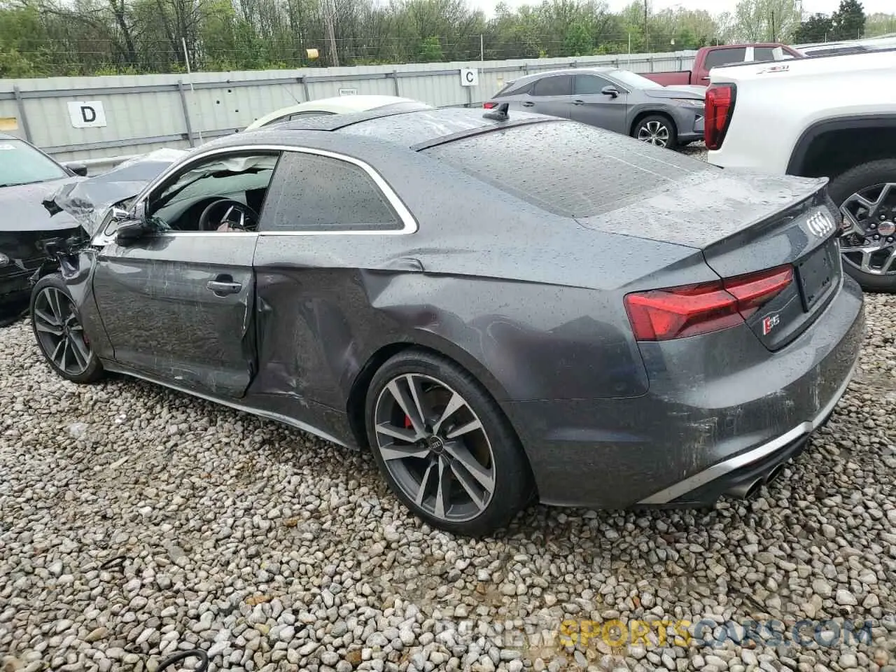 2 Photograph of a damaged car WAUP4AF58PA010739 AUDI S5/RS5 2023