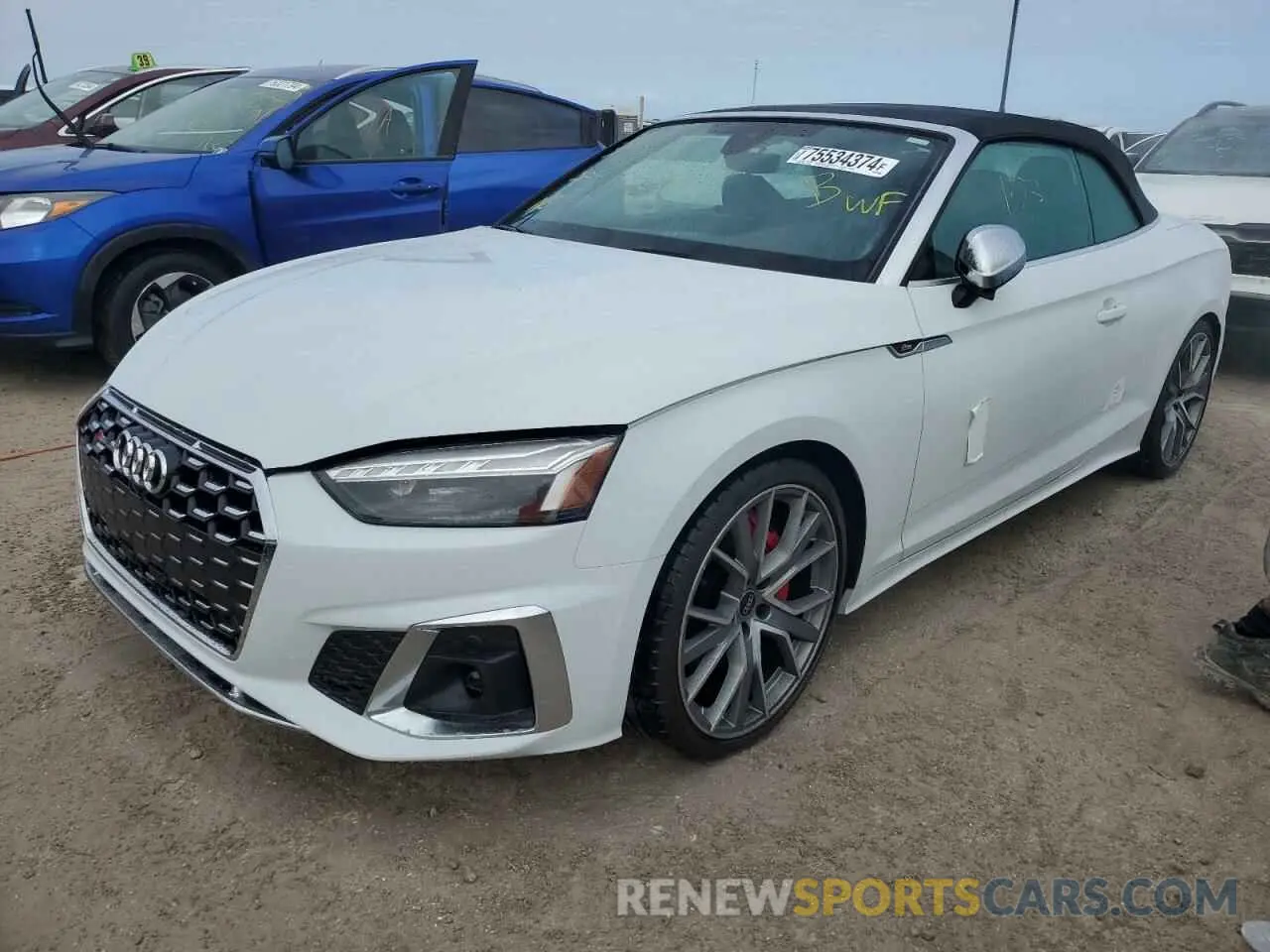 1 Фотография поврежденного автомобиля WAUW4GF55PN001455 AUDI S5/RS5 2023
