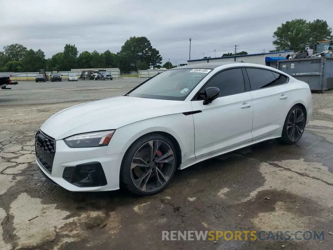 1 Photograph of a damaged car WAUC4CF55RA007780 AUDI S5/RS5 2024