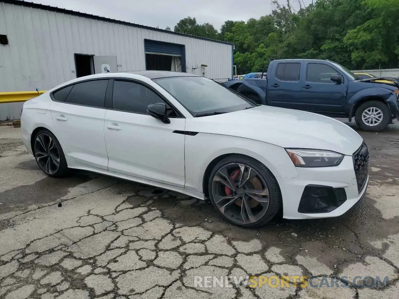 4 Photograph of a damaged car WAUC4CF55RA007780 AUDI S5/RS5 2024