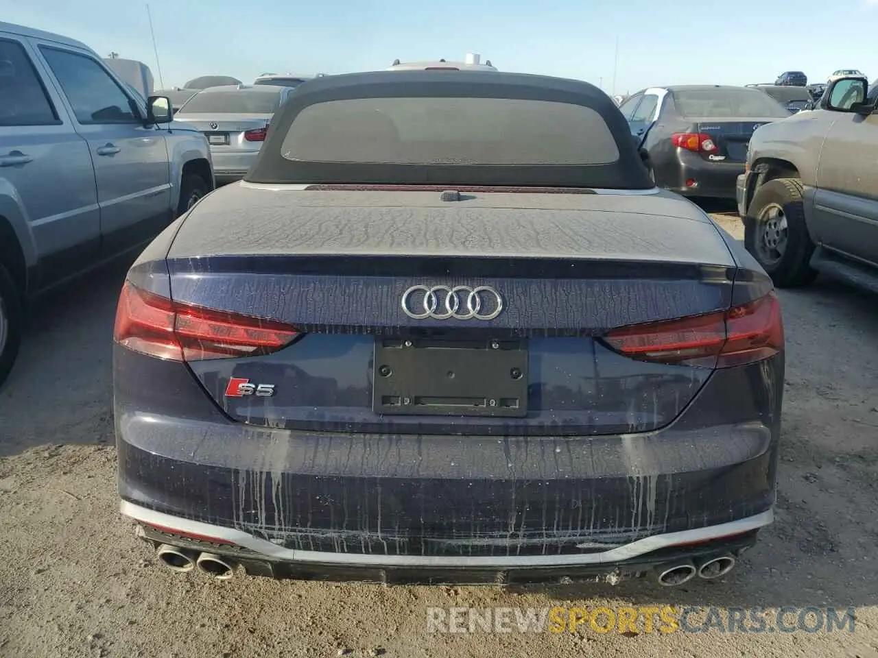 6 Photograph of a damaged car WAUW4GF58RN000190 AUDI S5/RS5 2024