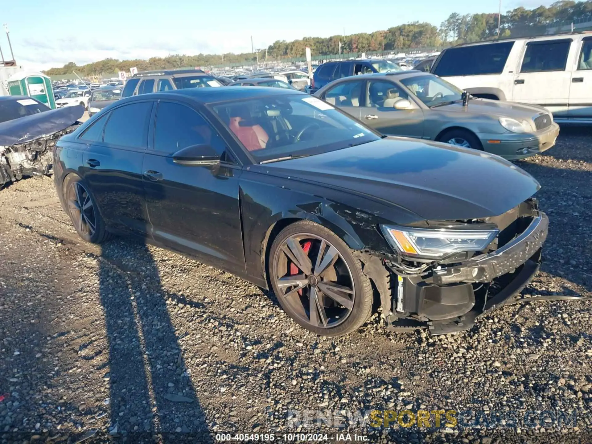 1 Photograph of a damaged car WAUDFBF24NN022224 AUDI S6 2022