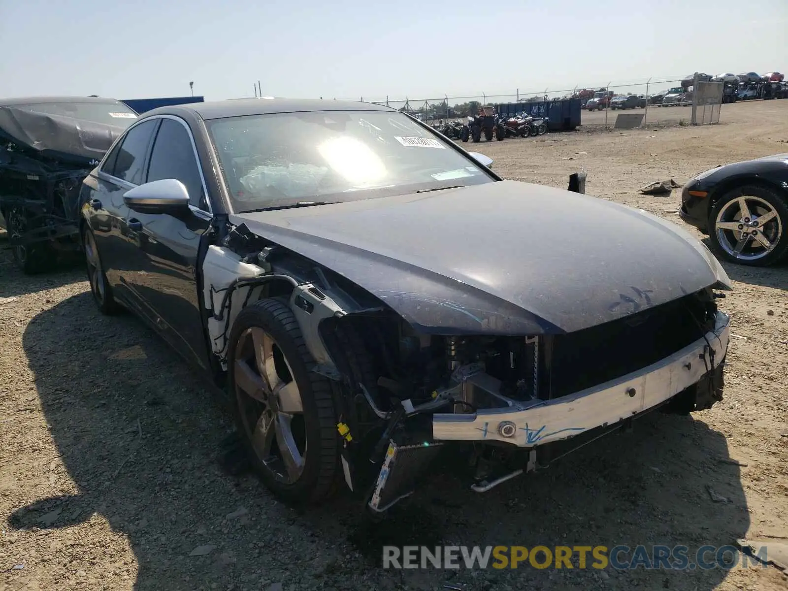 1 Photograph of a damaged car WAUFFAF29LN057650 AUDI S6/RS6 2020