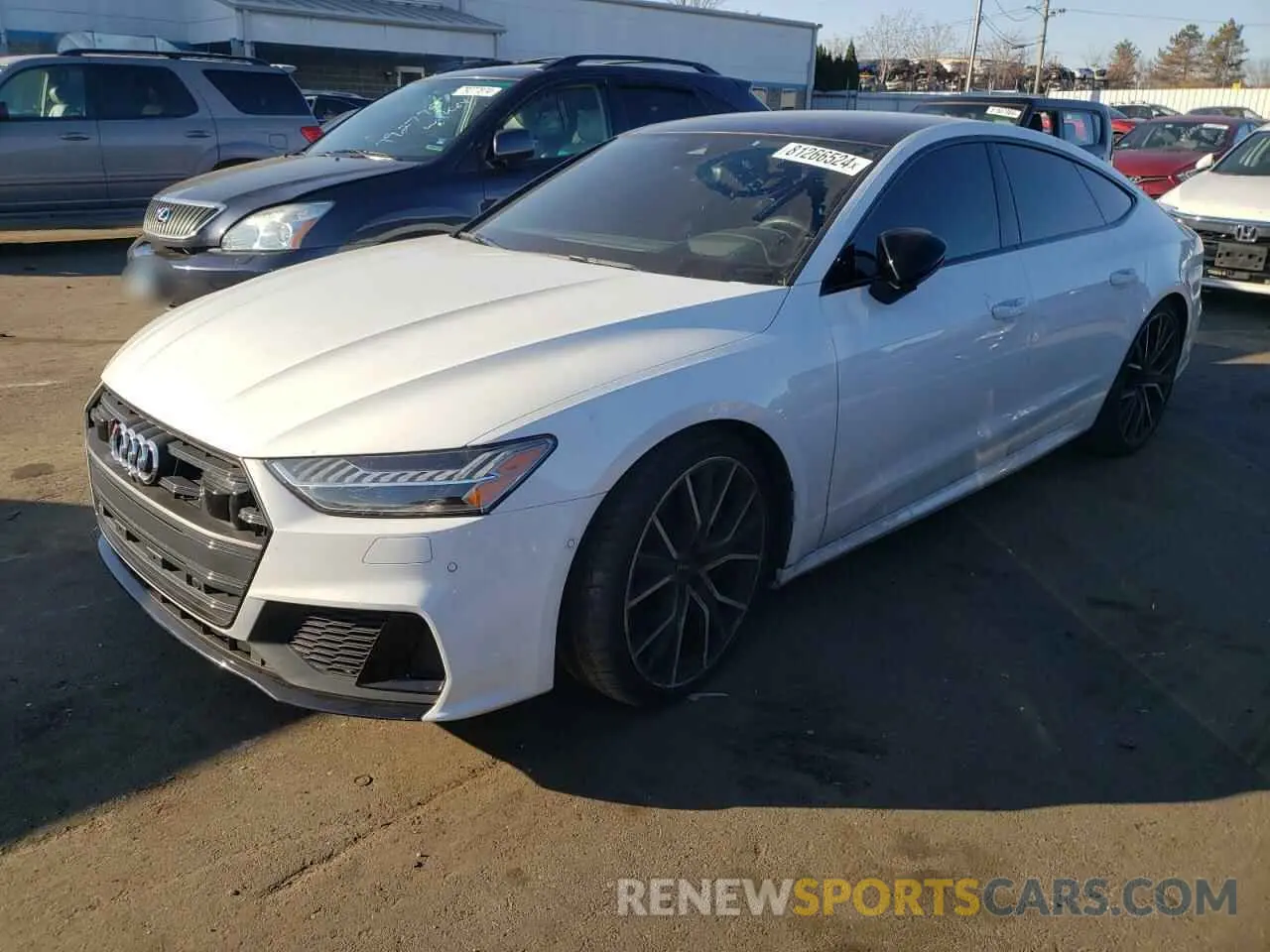 1 Photograph of a damaged car WAUSFAF22LN017182 AUDI S7/RS7 2020