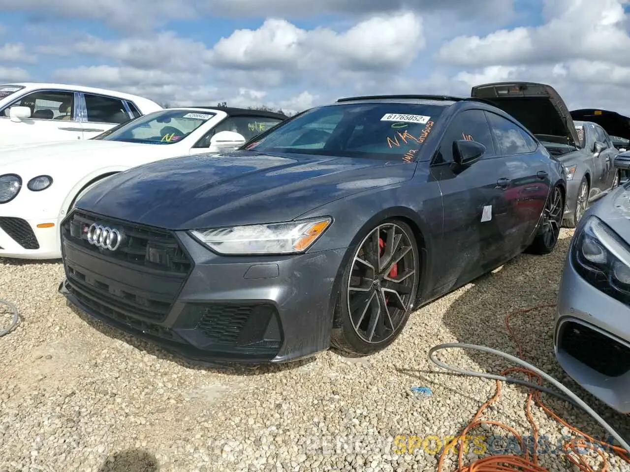 2 Фотография поврежденного автомобиля WAUSFAF2XLN061964 AUDI S7/RS7 2020