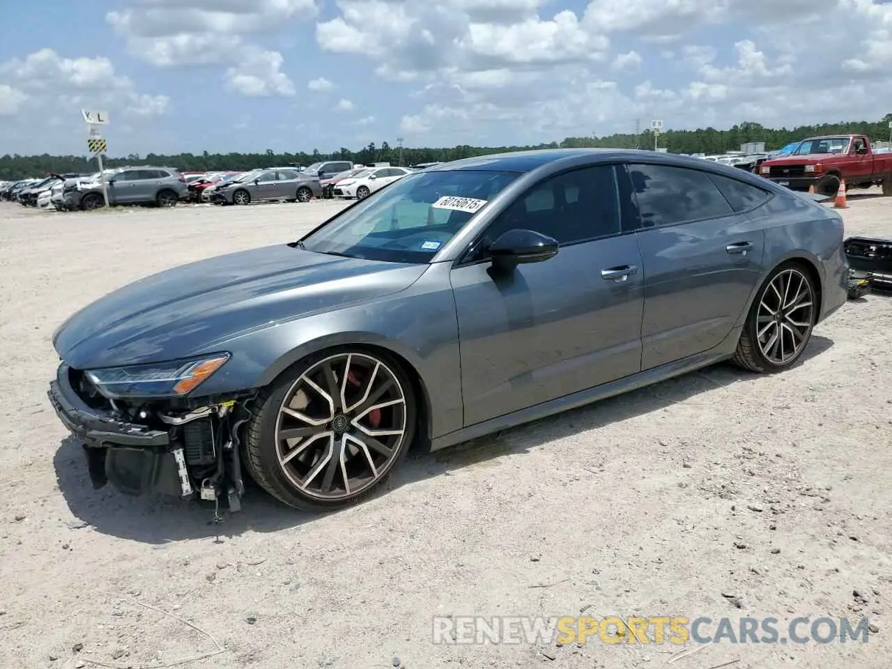 1 Photograph of a damaged car WAUSFBF25MN079151 AUDI S7/RS7 2021