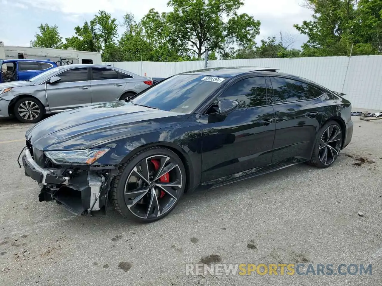 1 Photograph of a damaged car WUAPCBF27NN905150 AUDI S7/RS7 2022