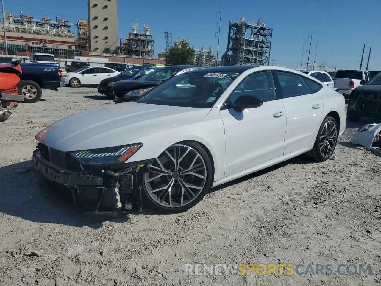 1 Фотография поврежденного автомобиля WAUSFBF22RN048432 AUDI S7/RS7 2024