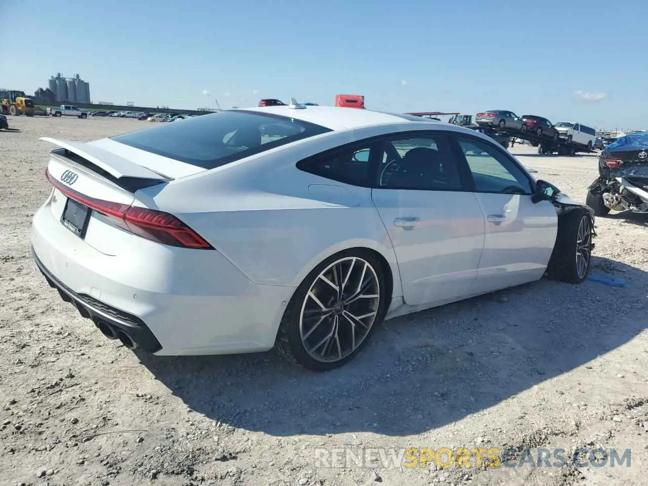 3 Фотография поврежденного автомобиля WAUSFBF22RN048432 AUDI S7/RS7 2024