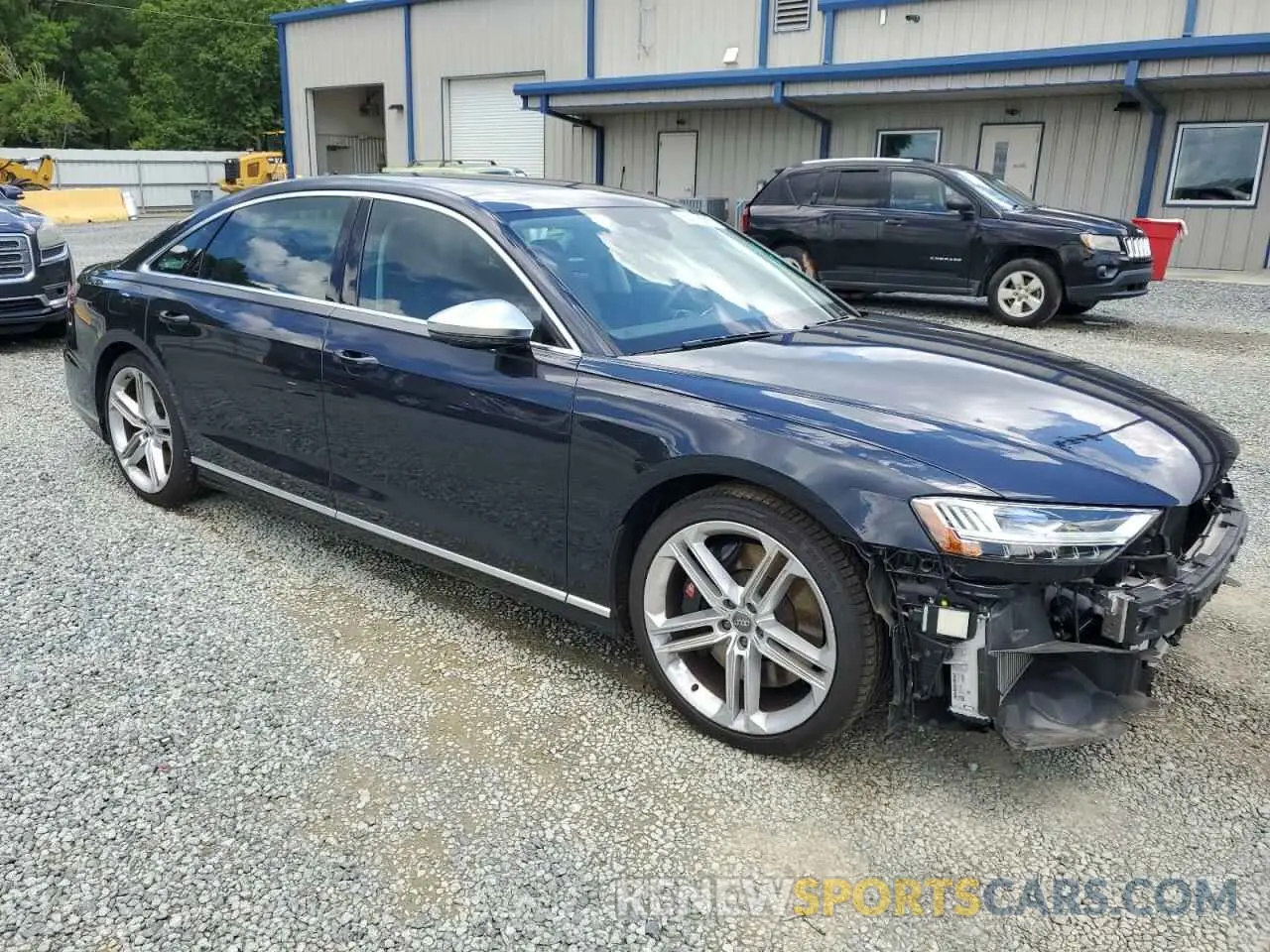 4 Photograph of a damaged car WAU8SAF87LN001957 AUDI S8 2020
