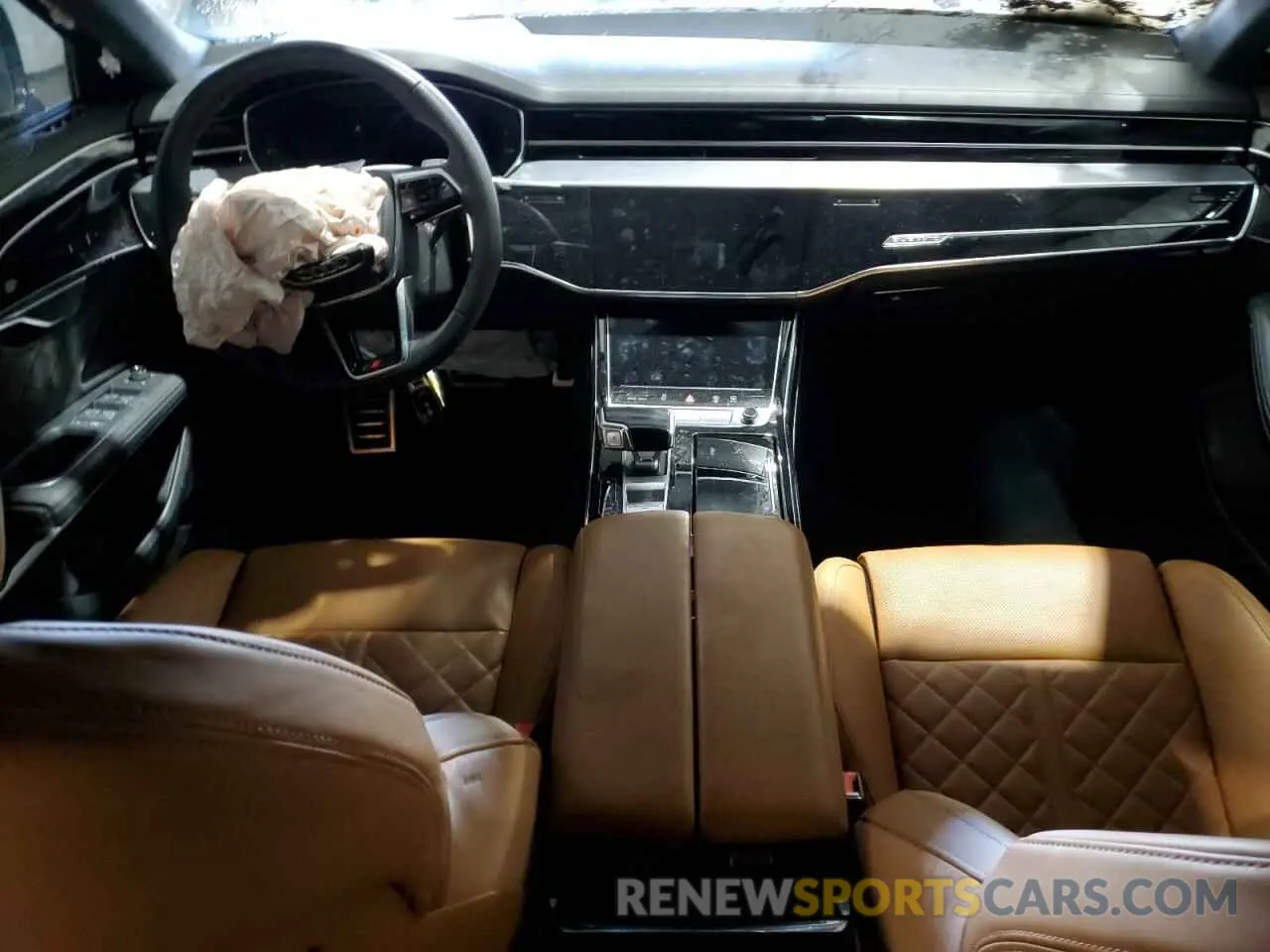 8 Фотография поврежденного автомобиля WAULSAF8XPN002083 AUDI S8 2023