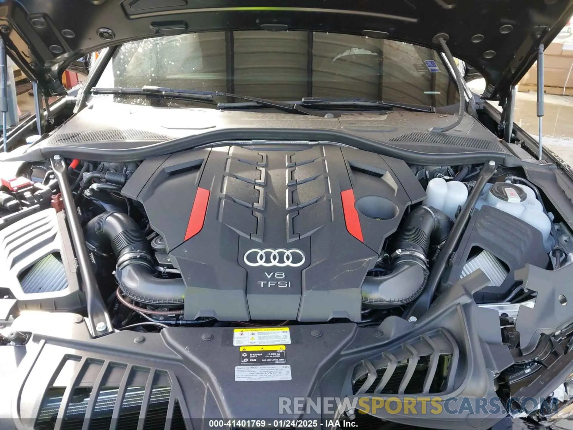 10 Фотография поврежденного автомобиля WAULSAF86RN013889 AUDI S8 2024