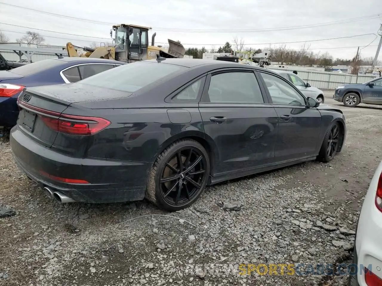 3 Photograph of a damaged car WAULSBF89RN010765 AUDI S8 2024