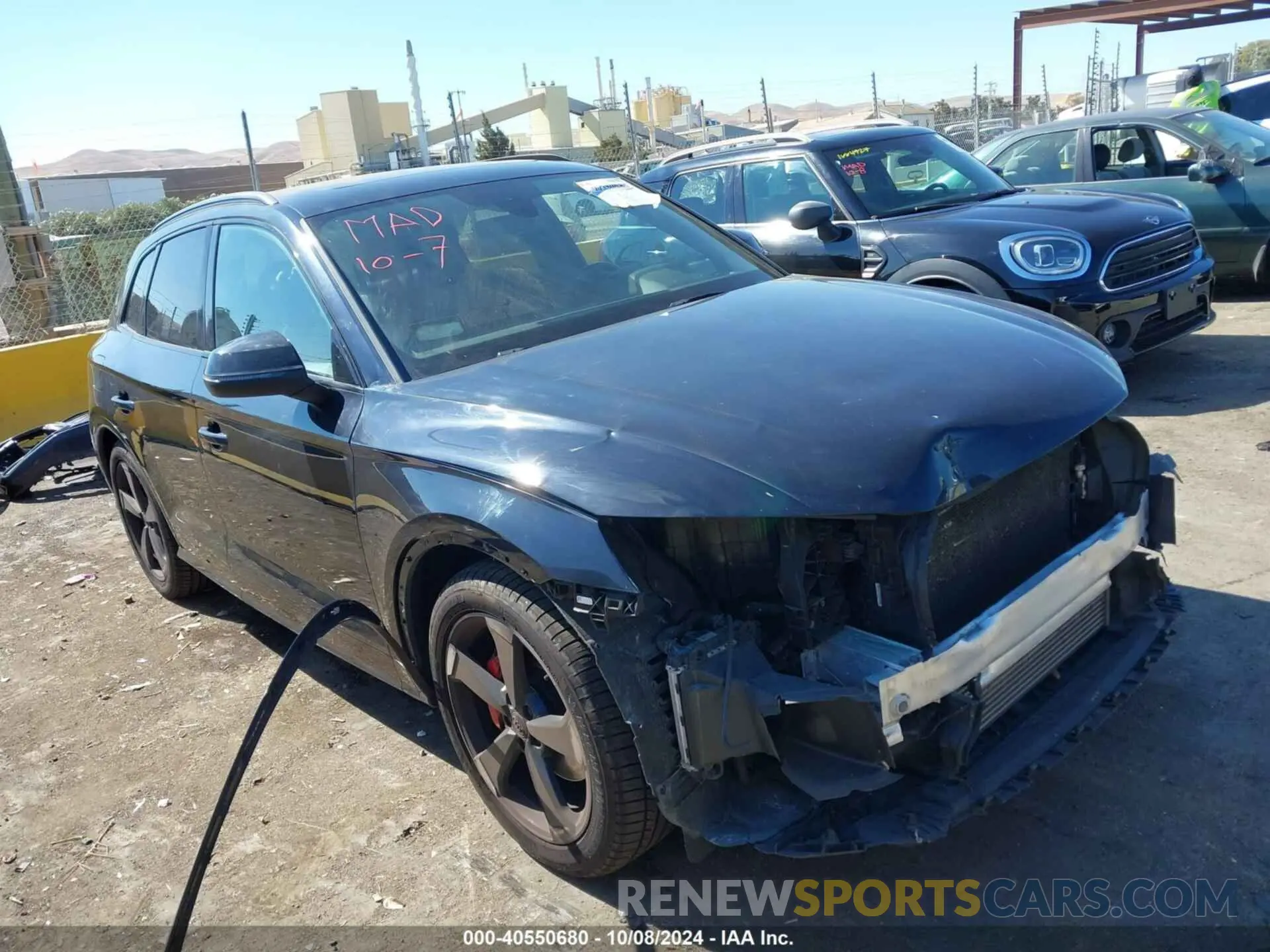 1 Photograph of a damaged car WA1B4AFY0K2002994 AUDI SQ5 2019