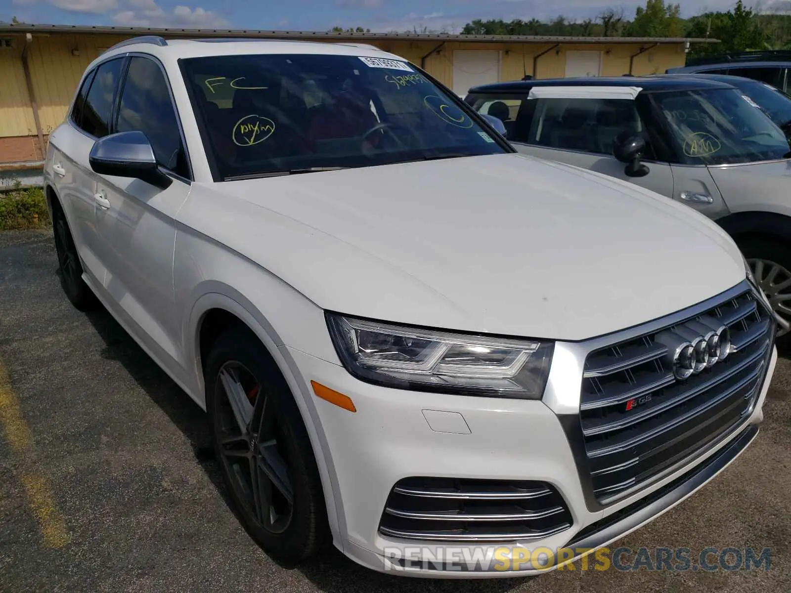 1 Photograph of a damaged car WA1B4AFY0K2071538 AUDI SQ5 2019