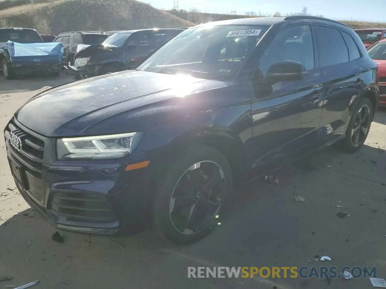 1 Photograph of a damaged car WA1B4AFY0K2093491 AUDI SQ5 2019