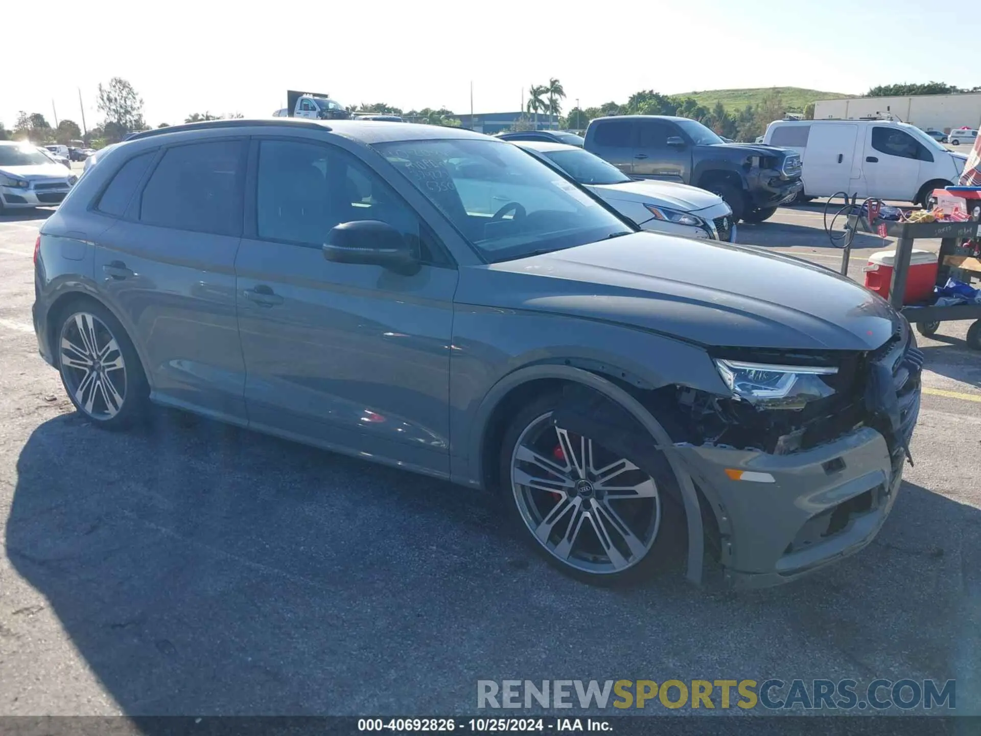 1 Фотография поврежденного автомобиля WA1B4AFY0K2116350 AUDI SQ5 2019